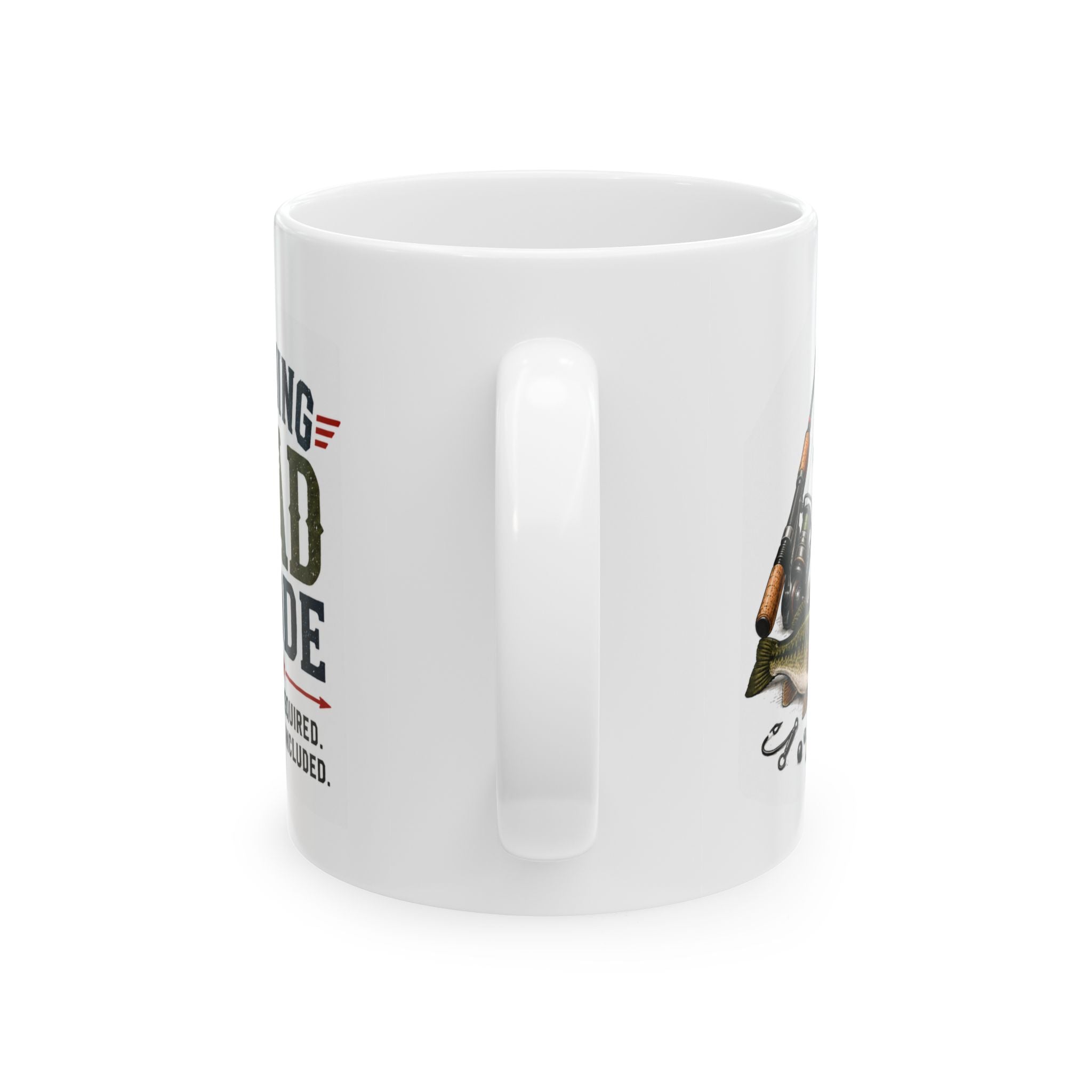 Fishing Dad Mode Ceramic Mug — Fishing Dad Coffee Mug (11oz/15oz) — Father's Day Gift