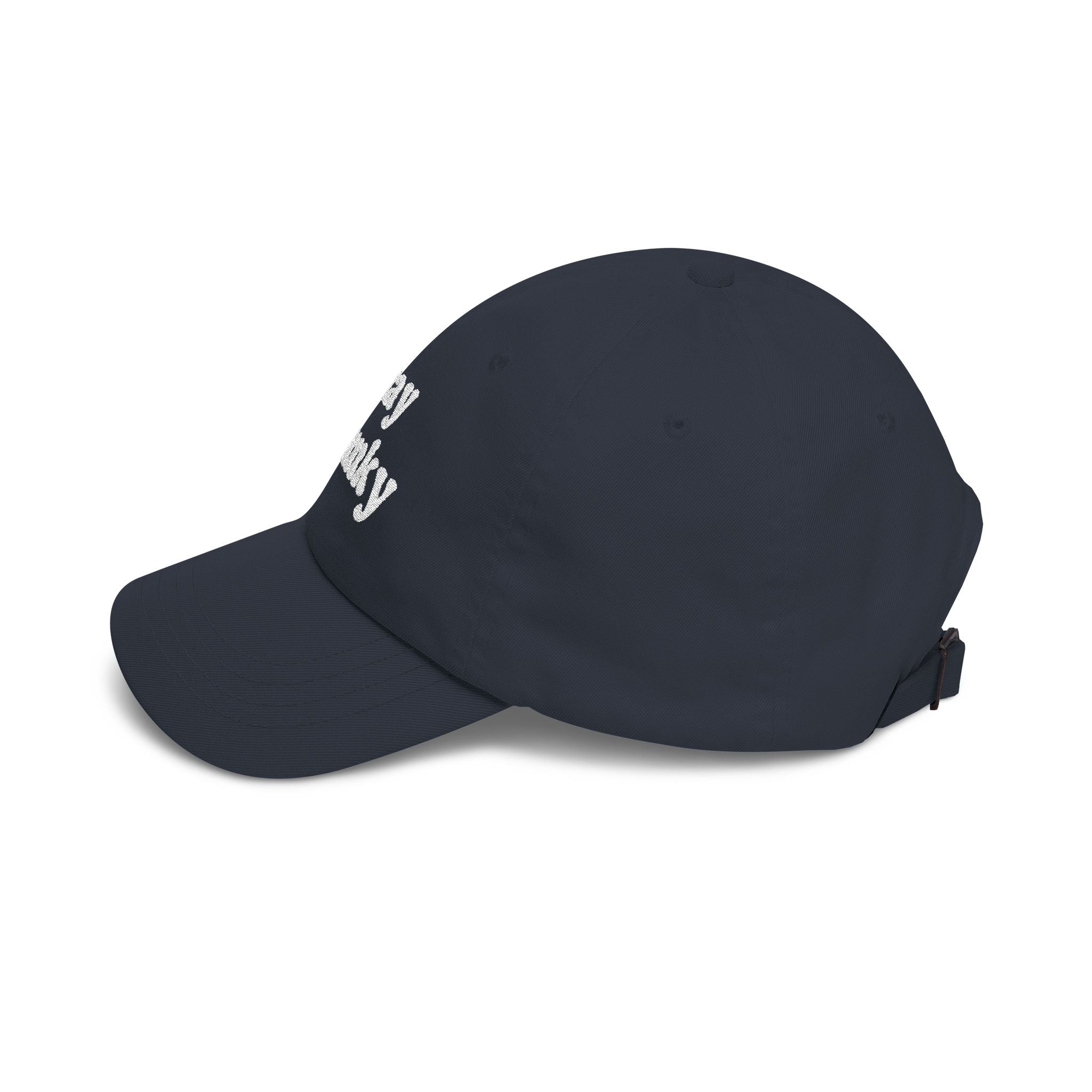 Customizable Stay Chunky Font Cap — Embroidered Baseball Hat