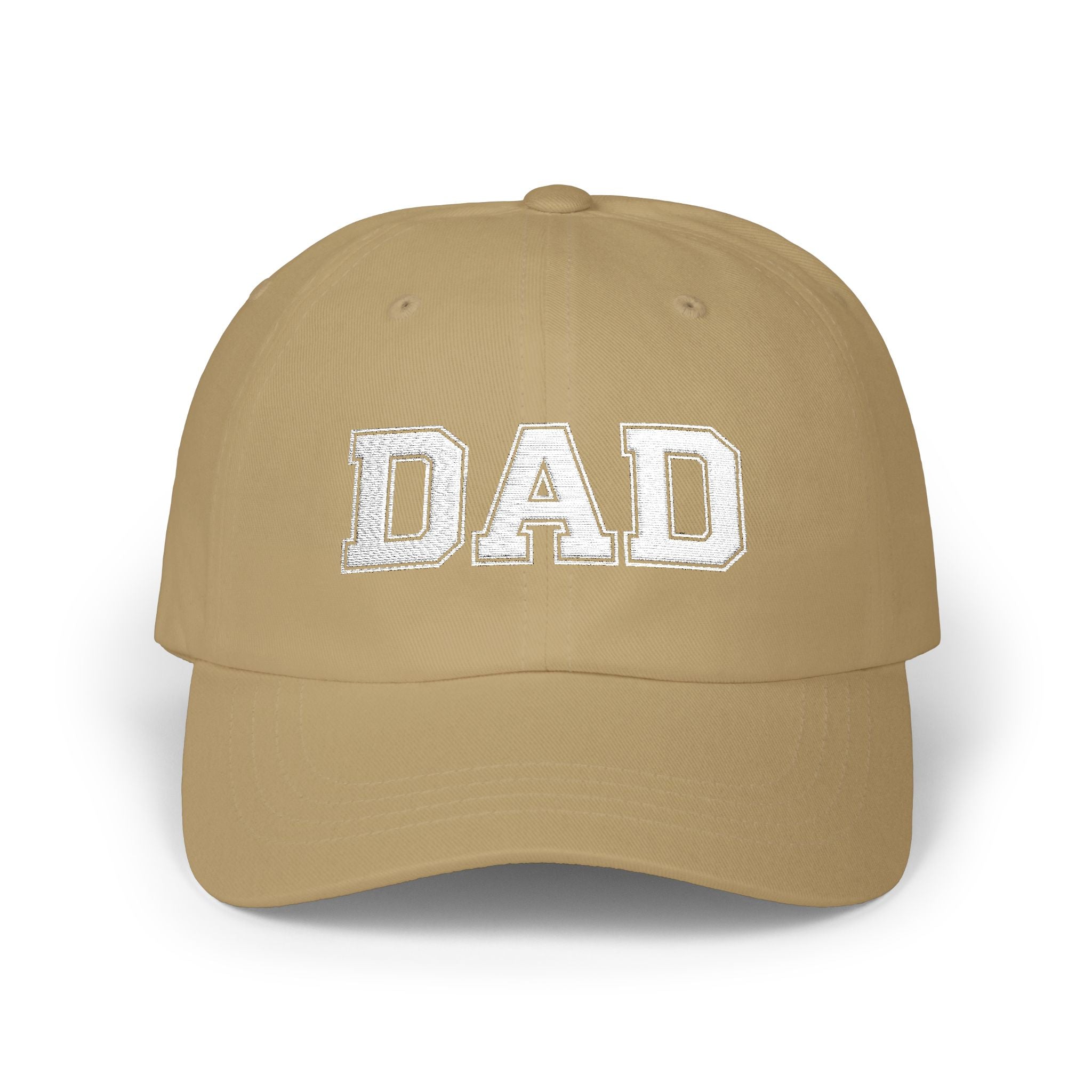 Customizable Varsity Font Cap — Embroidered Baseball Hat