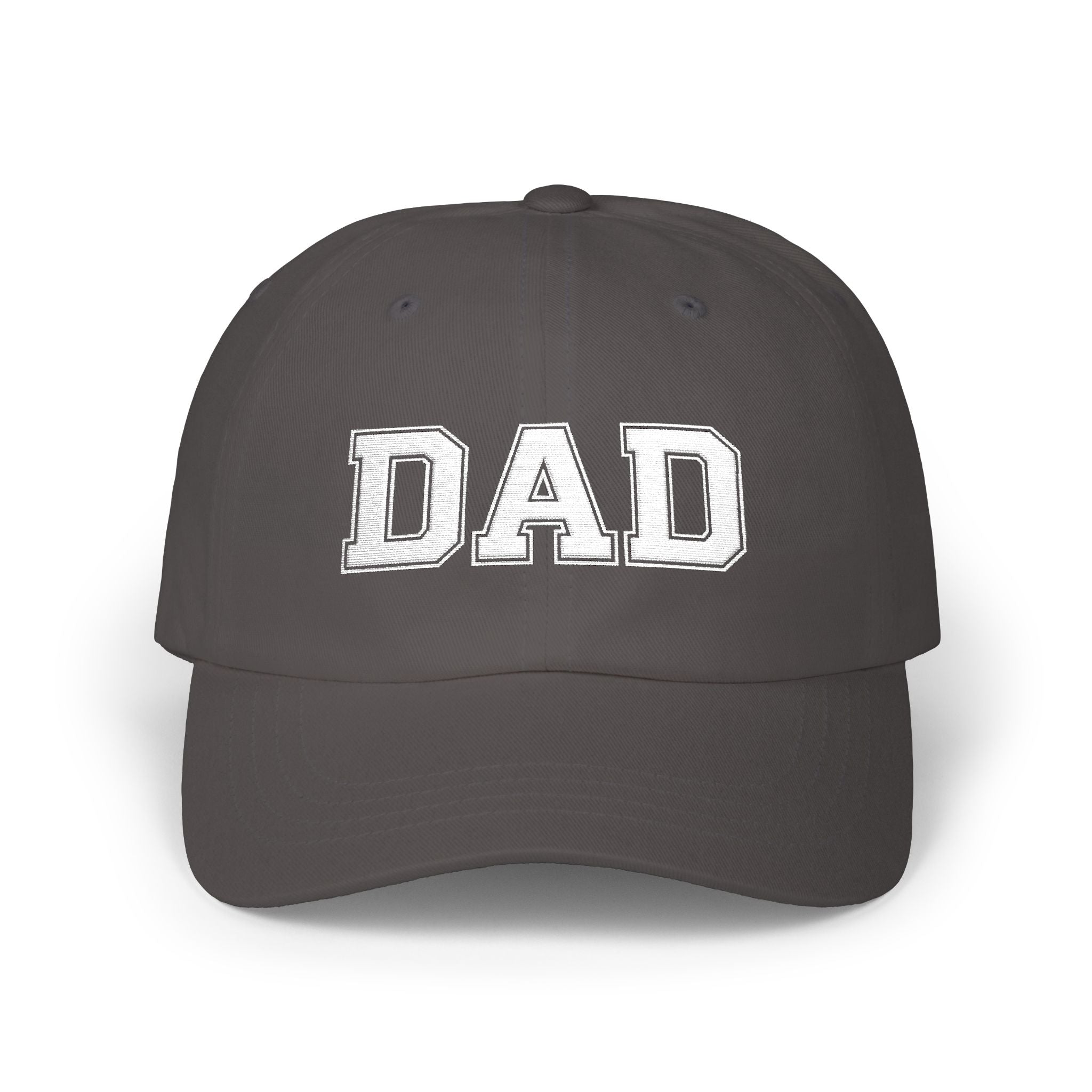 Customizable Varsity Font Cap — Embroidered Baseball Hat