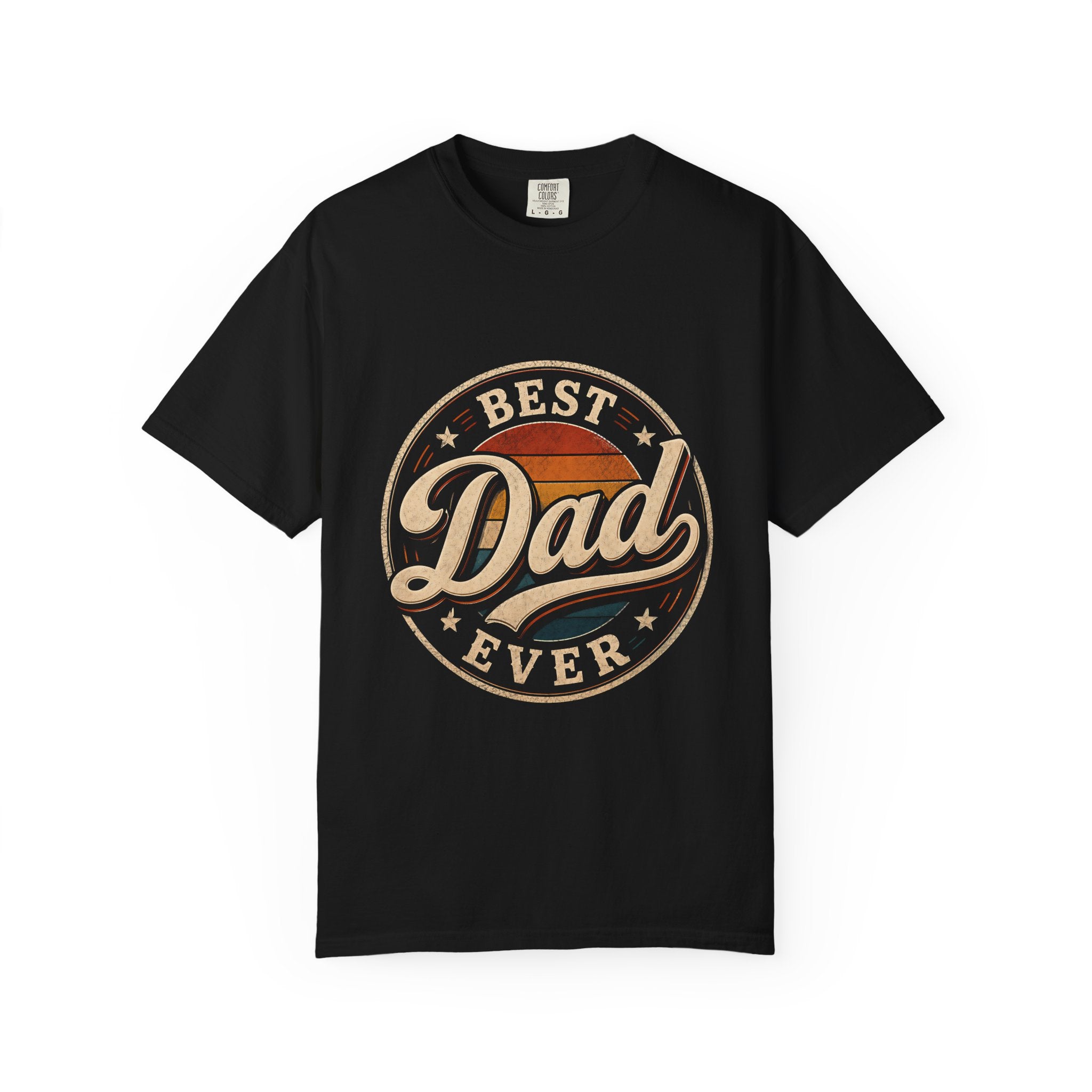 Best Dad Ever Retro T-Shirt — Premium 100% Vintage Dad Gift