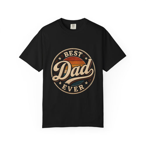 Best Dad Ever Retro T-Shirt — Premium 100% Vintage Dad Gift