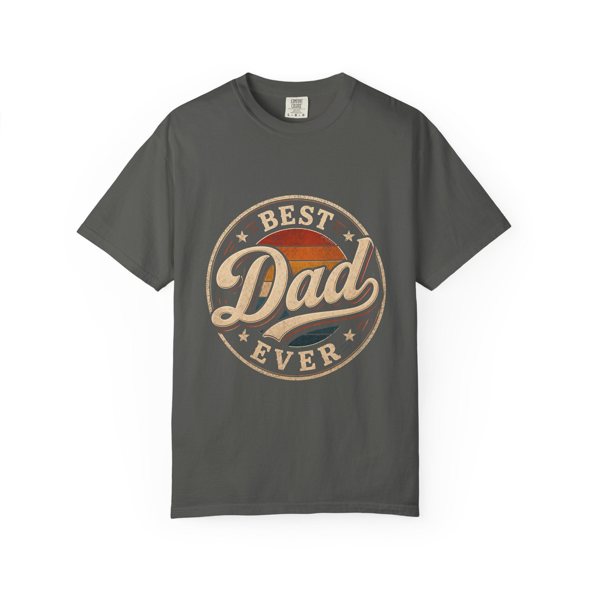 Best Dad Ever Retro T-Shirt — Premium 100% Vintage Dad Gift
