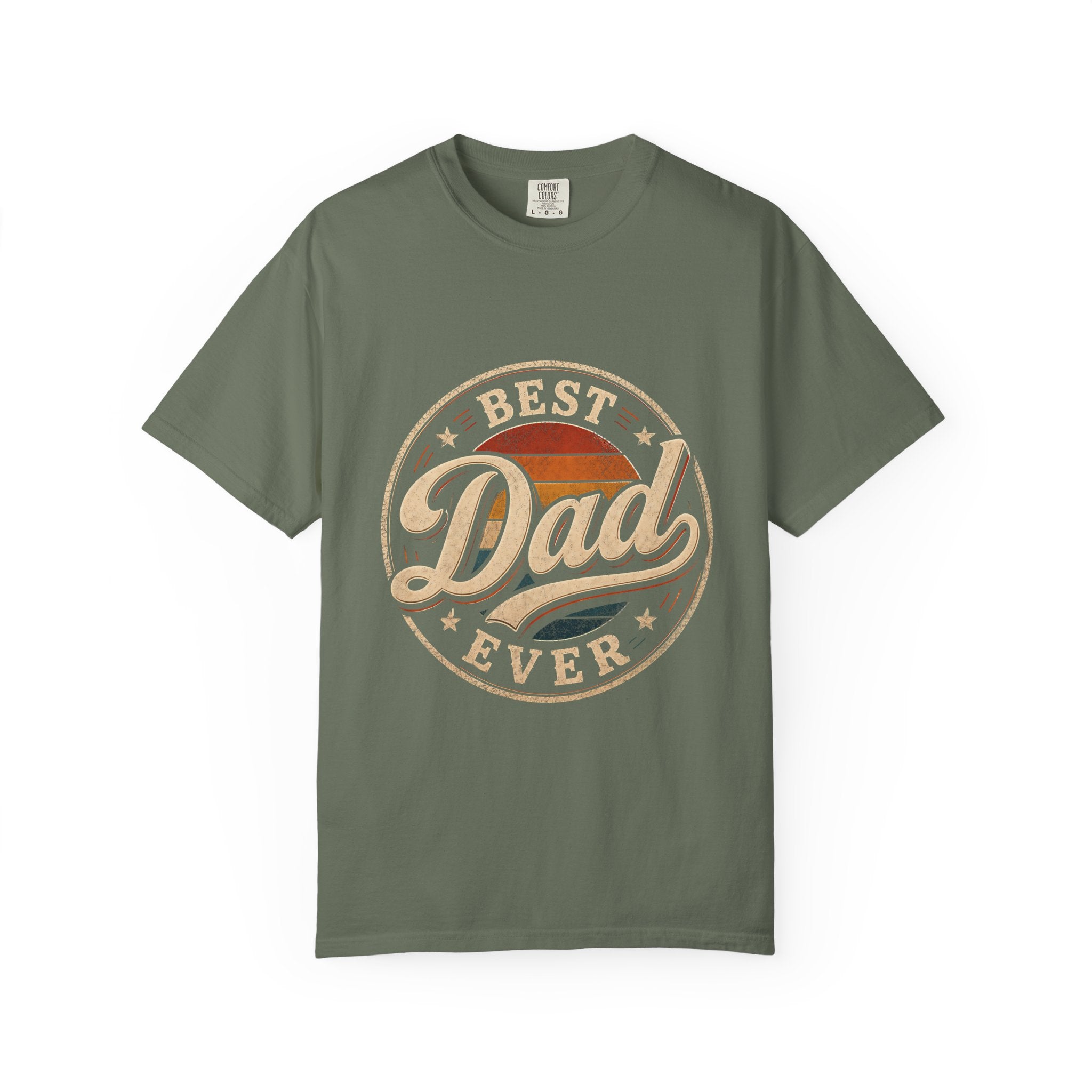 Best Dad Ever Retro T-Shirt — Premium 100% Vintage Dad Gift