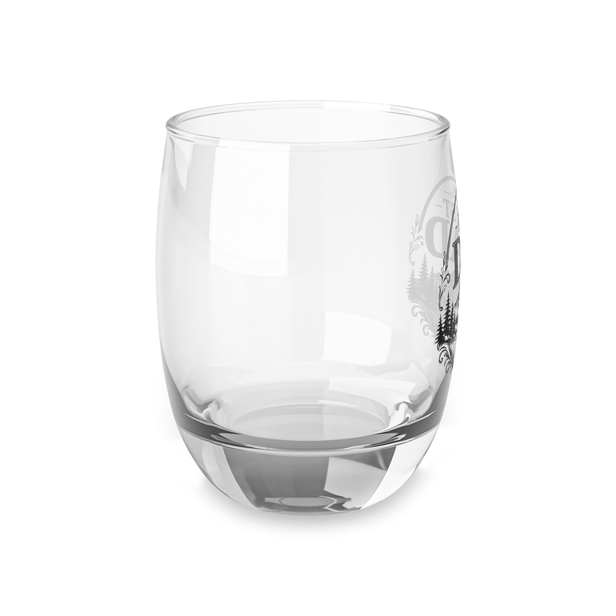 Best Dad Whiskey Glass – Rustic Camping Whiskey Tumbler Gift for Father’s Day
