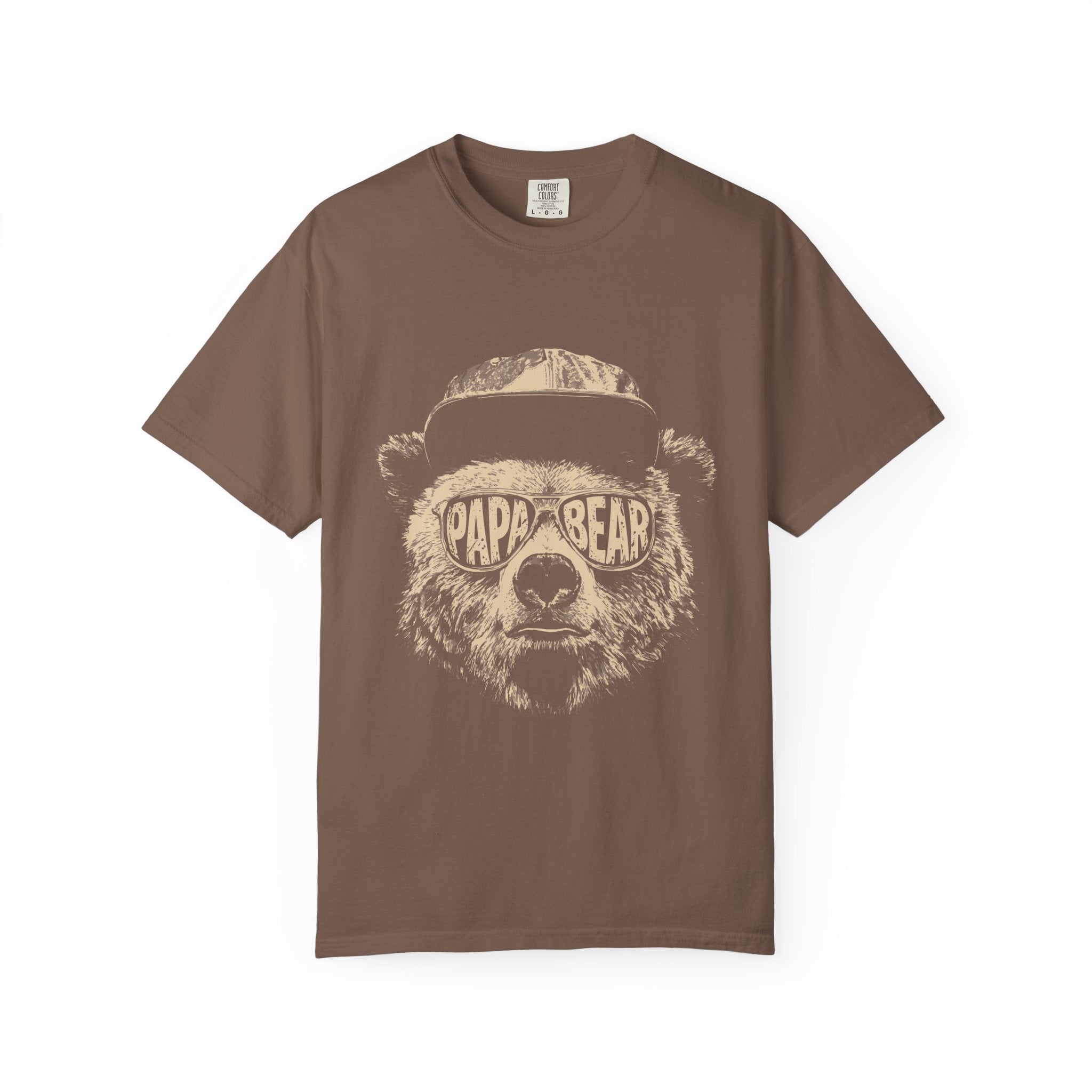 Papa Bear Graphic T-Shirt — Premium 100% Cotton