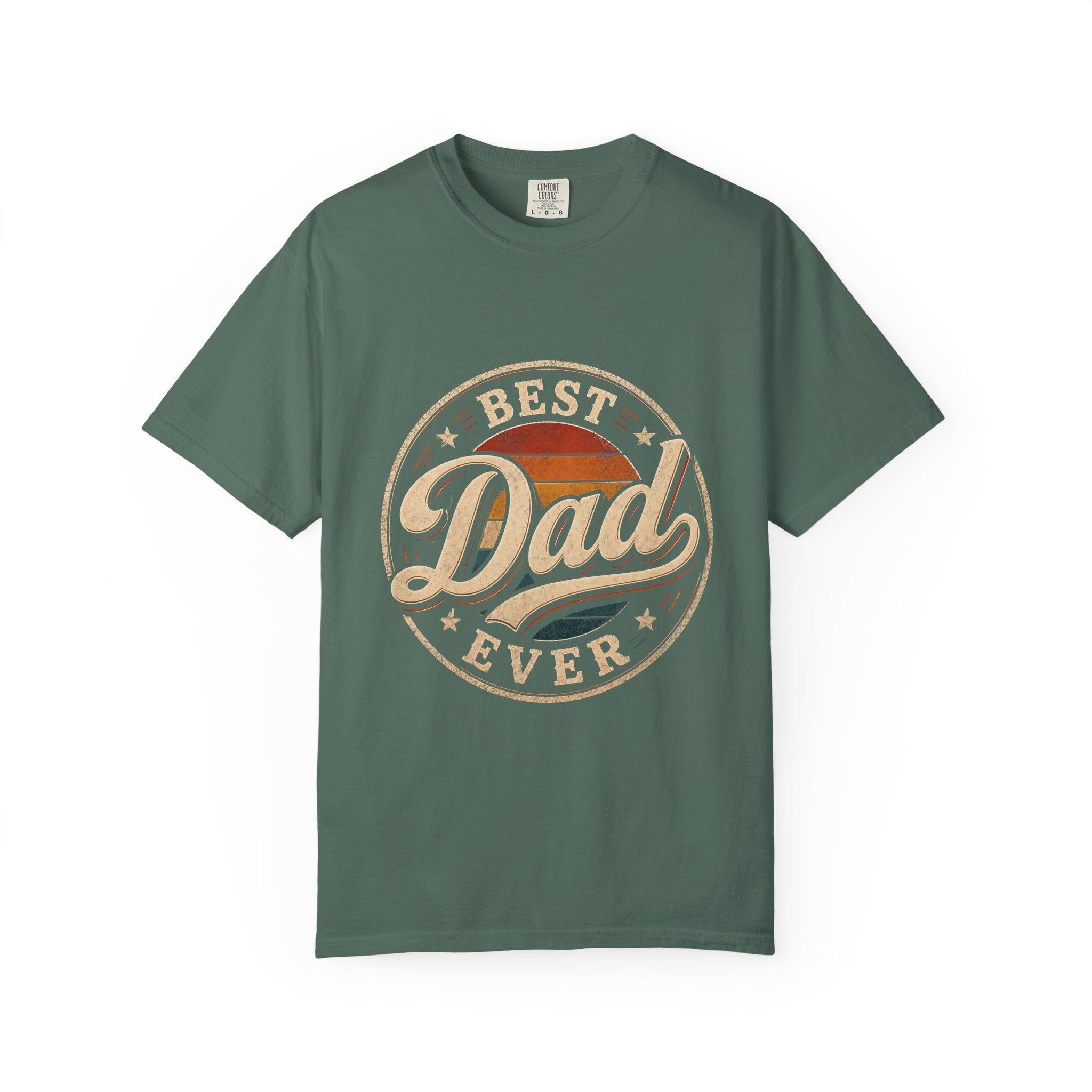 Best Dad Ever Retro T-Shirt — Premium 100% Vintage Dad Gift