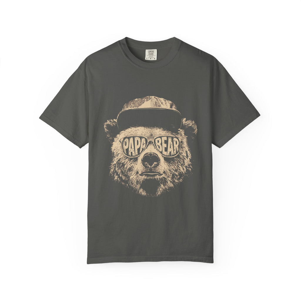 Papa Bear Graphic T-Shirt — Premium 100% Cotton