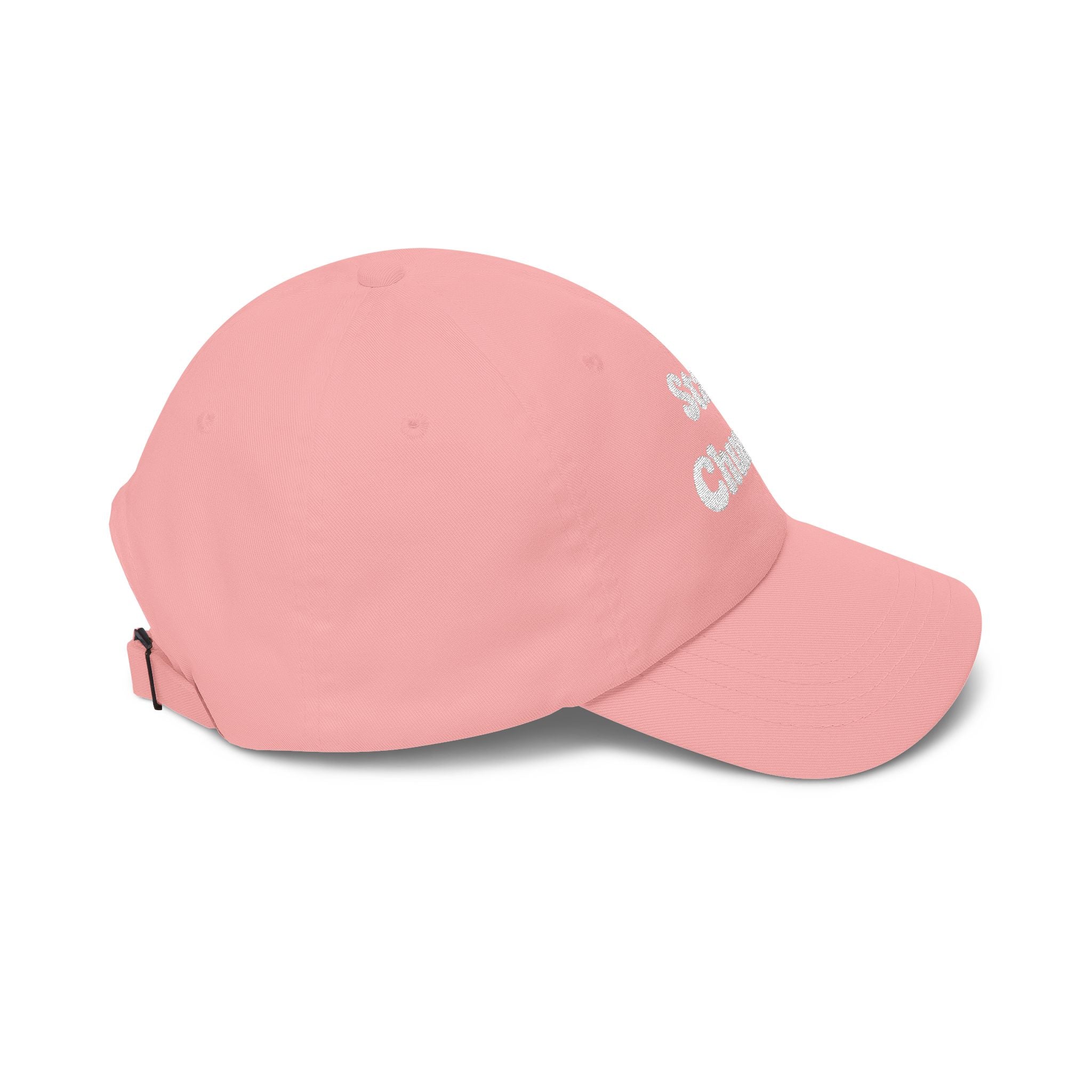 Customizable Stay Chunky Font Cap — Embroidered Baseball Hat