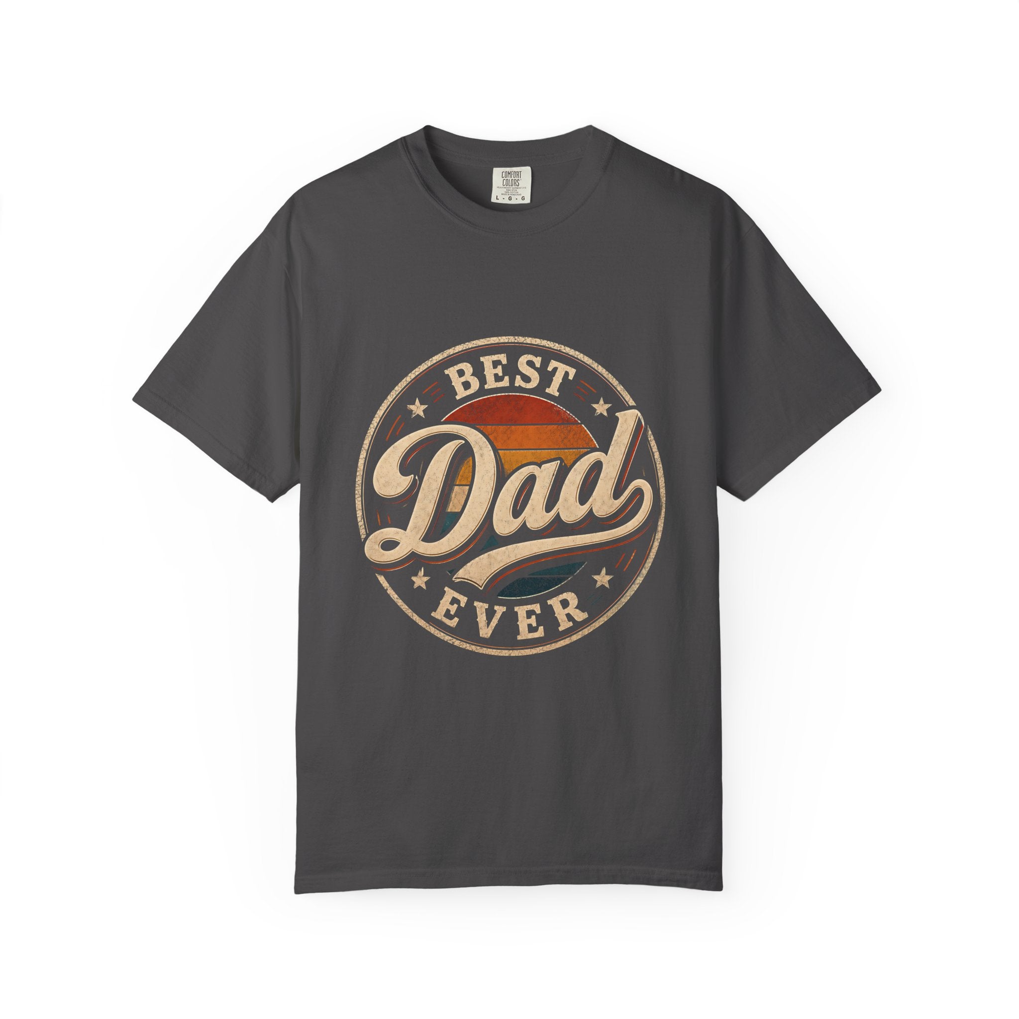 Best Dad Ever Retro T-Shirt — Premium 100% Vintage Dad Gift