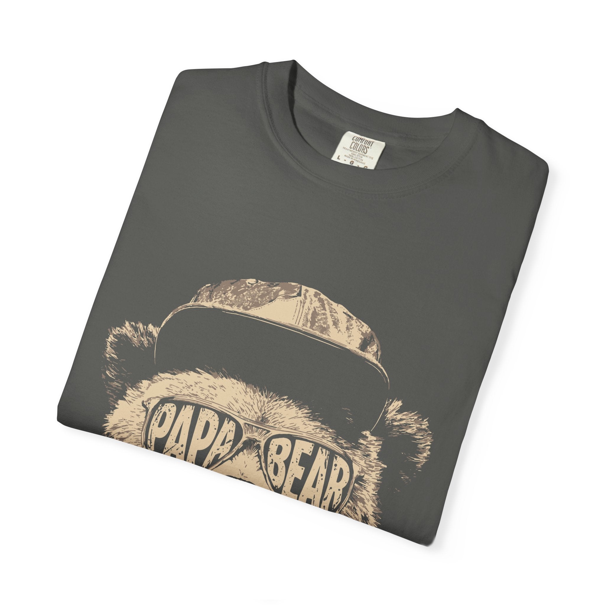 Papa Bear Graphic T-Shirt — Premium 100% Cotton