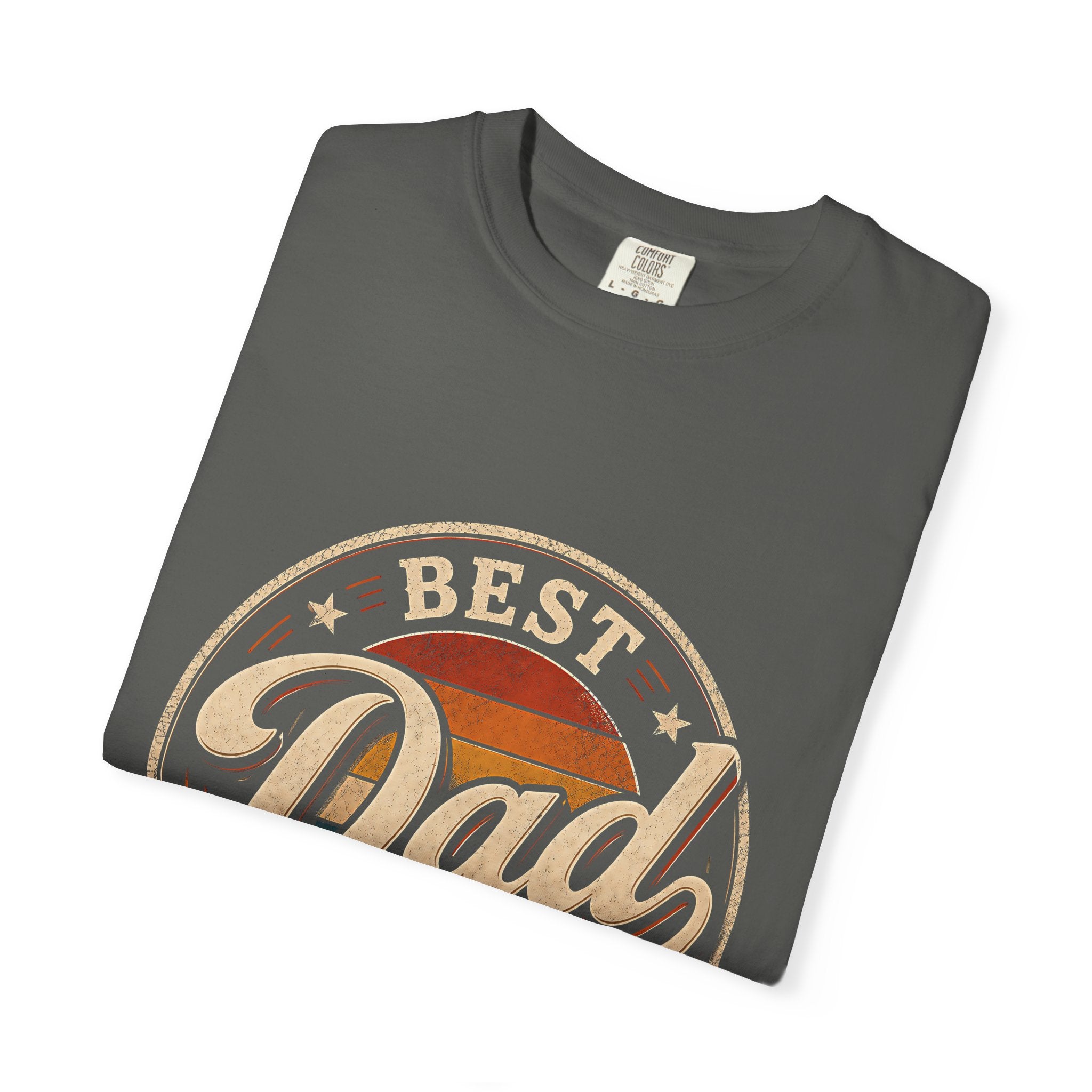 Best Dad Ever Retro T-Shirt — Premium 100% Vintage Dad Gift