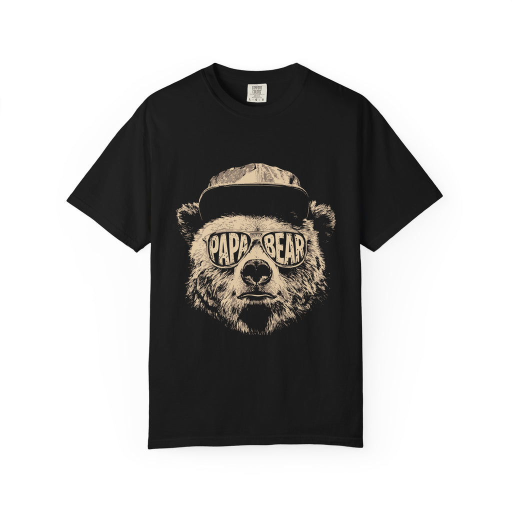 Papa Bear Graphic T-Shirt — Premium 100% Cotton