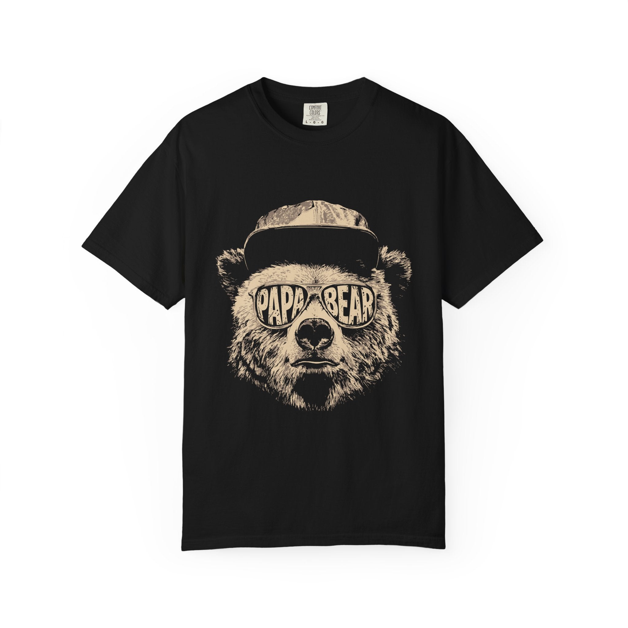 Papa Bear Graphic T-Shirt — Premium 100% Cotton