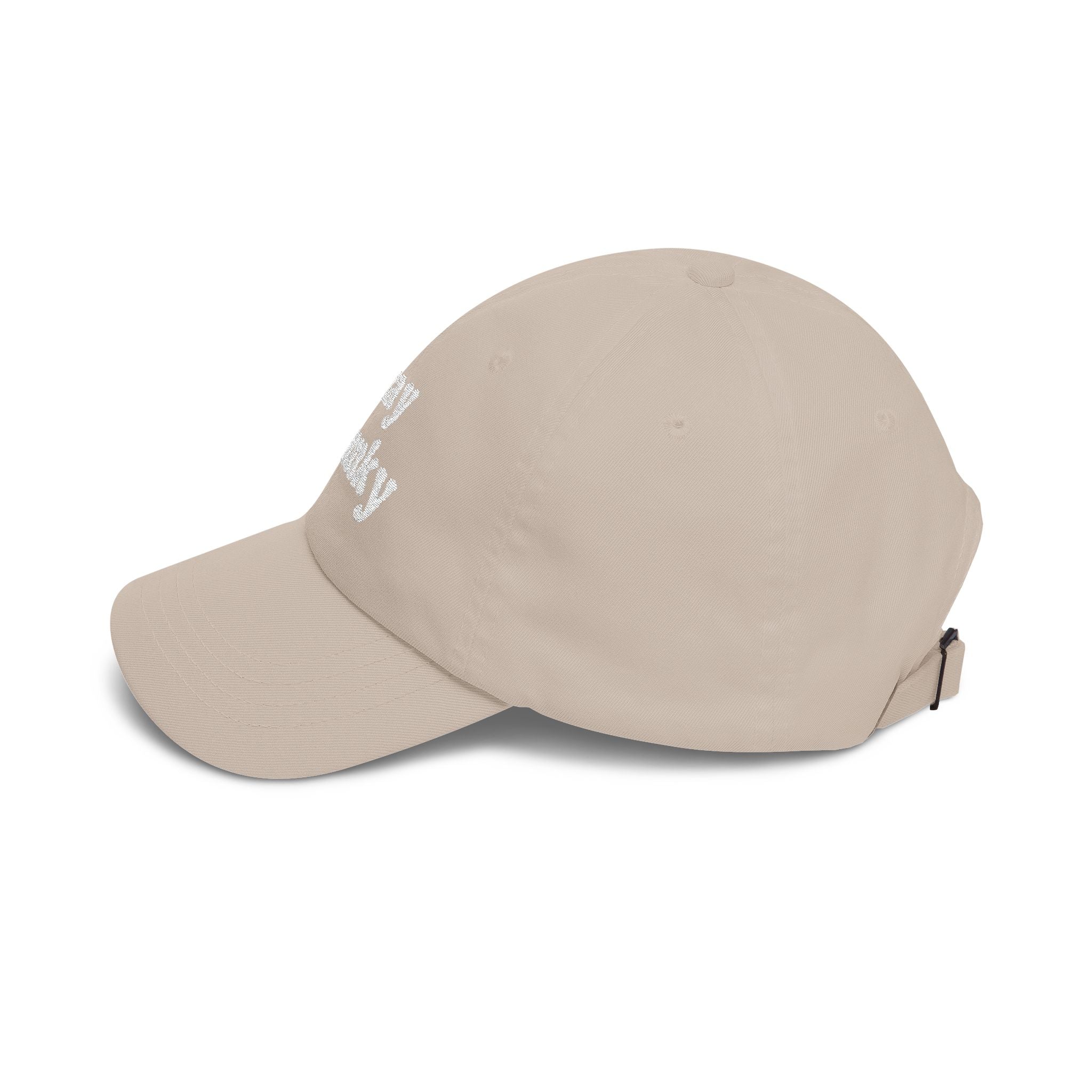 Customizable Stay Chunky Font Cap — Embroidered Baseball Hat