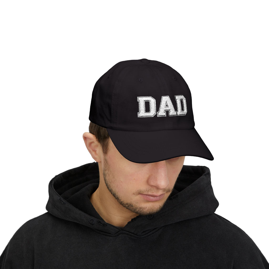 Customizable Varsity Font Cap — Embroidered Baseball Hat