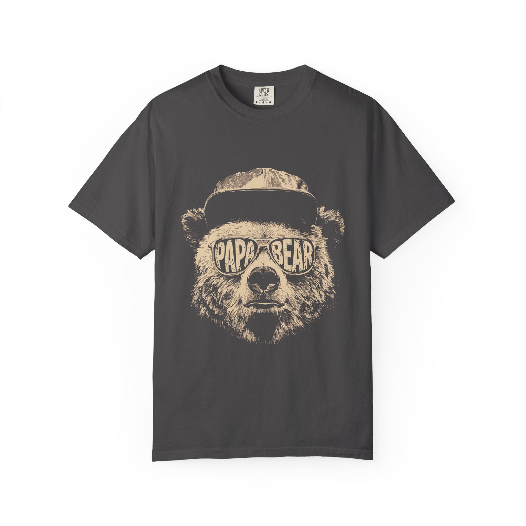 Papa Bear Graphic T-Shirt — Premium 100% Cotton