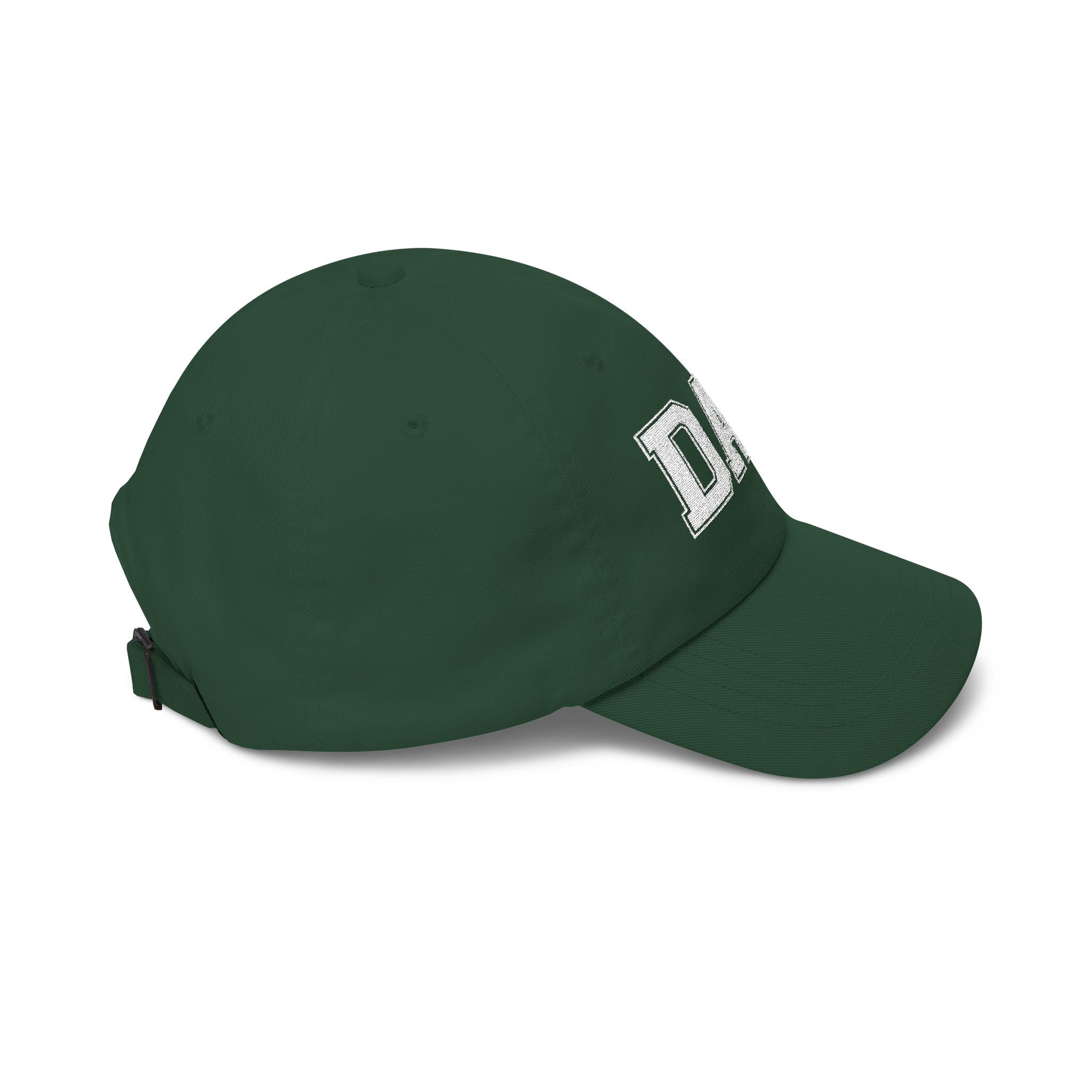 Customizable Varsity Font Cap — Embroidered Baseball Hat