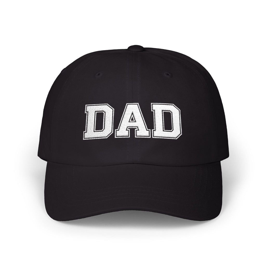 Customizable Varsity Font Cap — Embroidered Baseball Hat