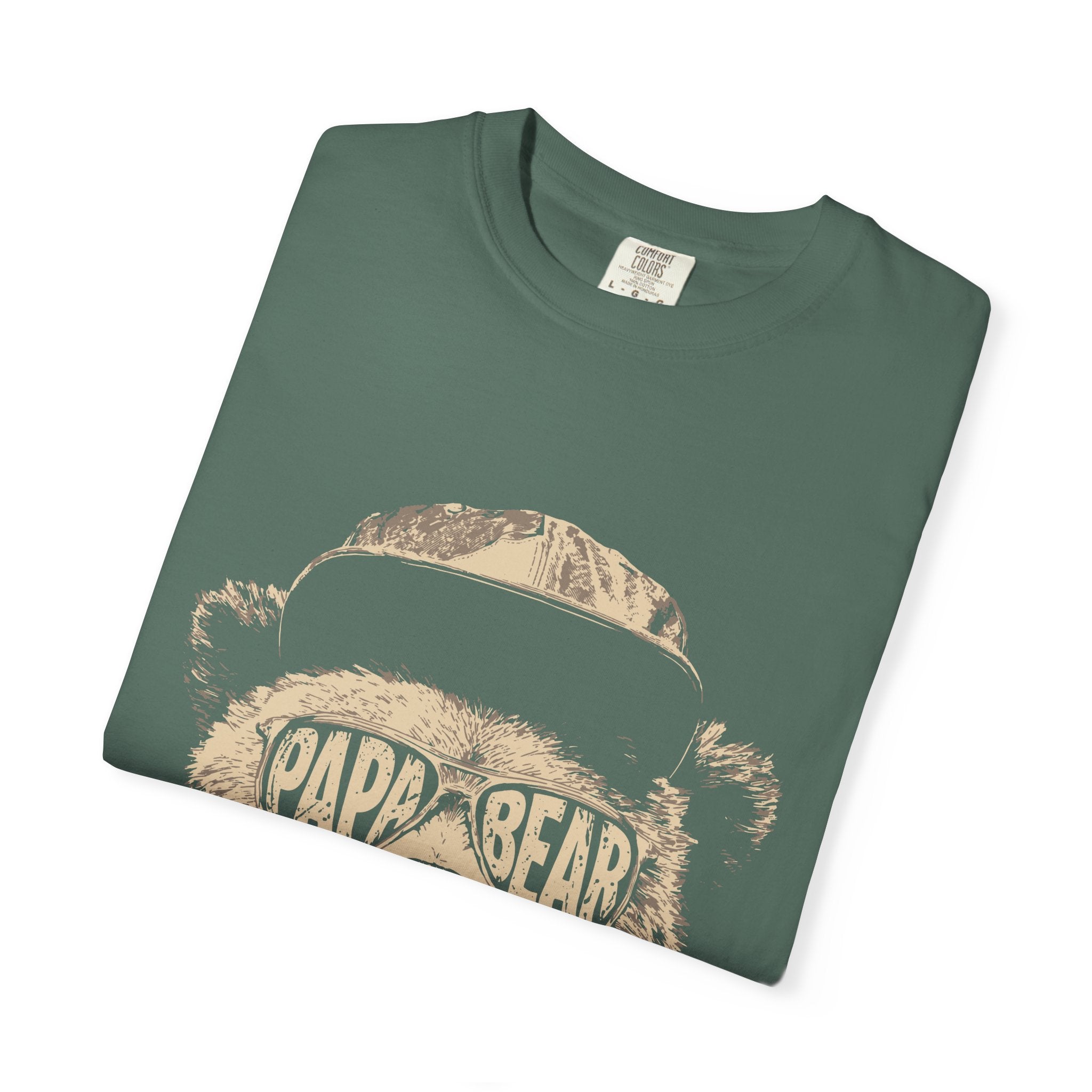 Papa Bear Graphic T-Shirt — Premium 100% Cotton