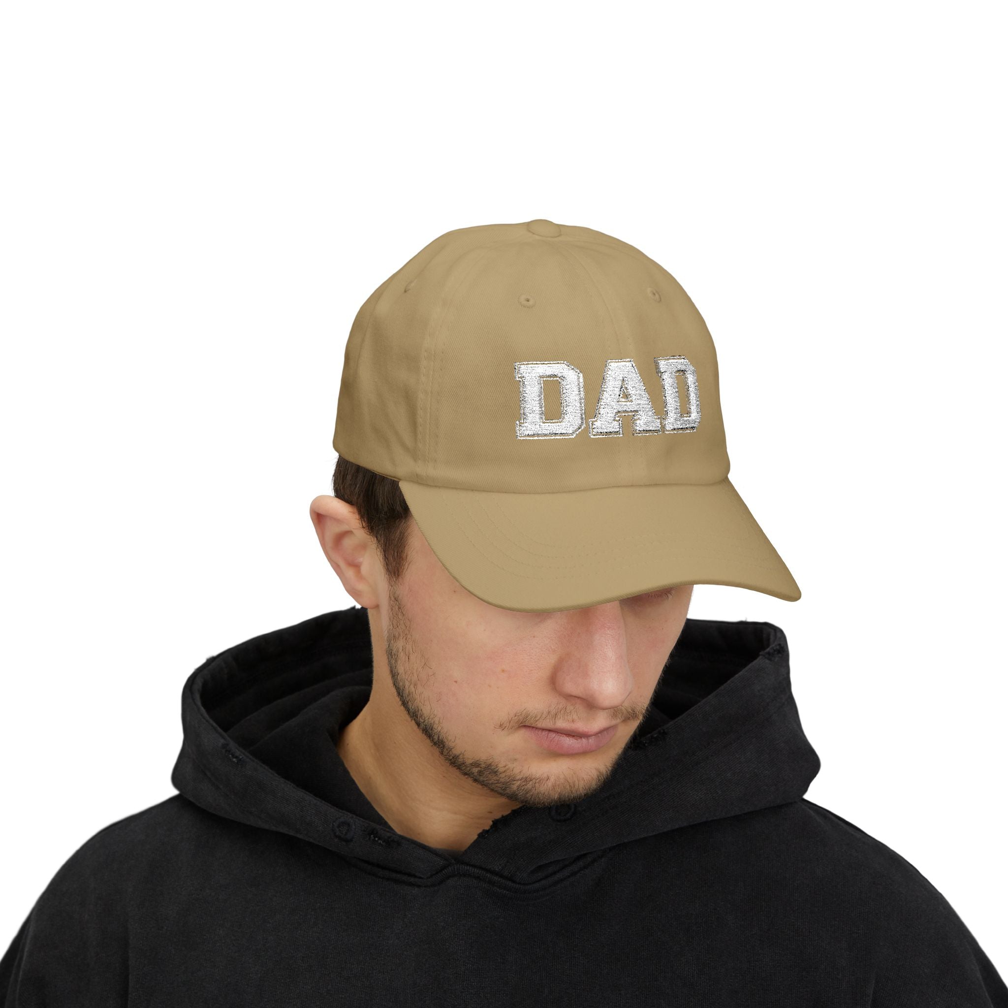 Customizable Varsity Font Cap — Embroidered Baseball Hat
