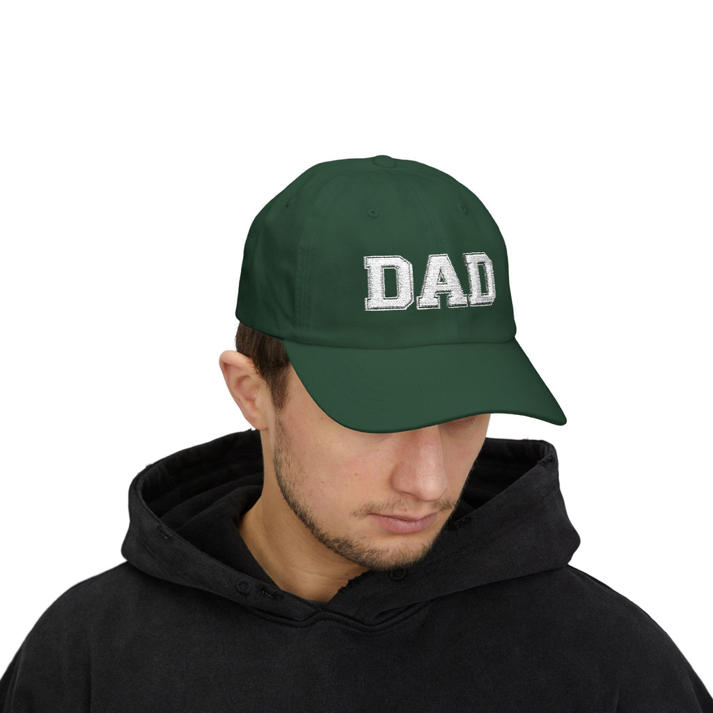 Customizable Varsity Font Cap — Embroidered Baseball Hat