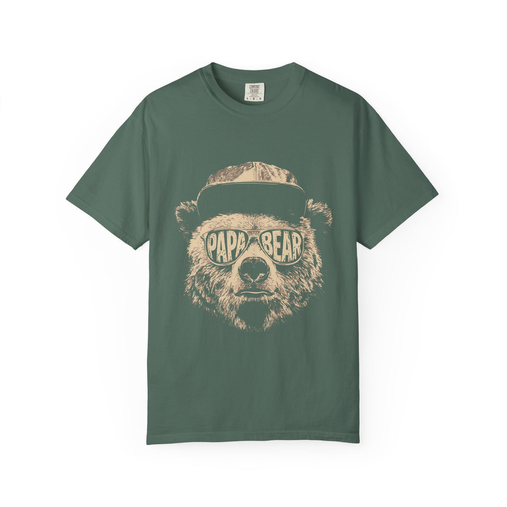 Papa Bear Graphic T-Shirt — Premium 100% Cotton