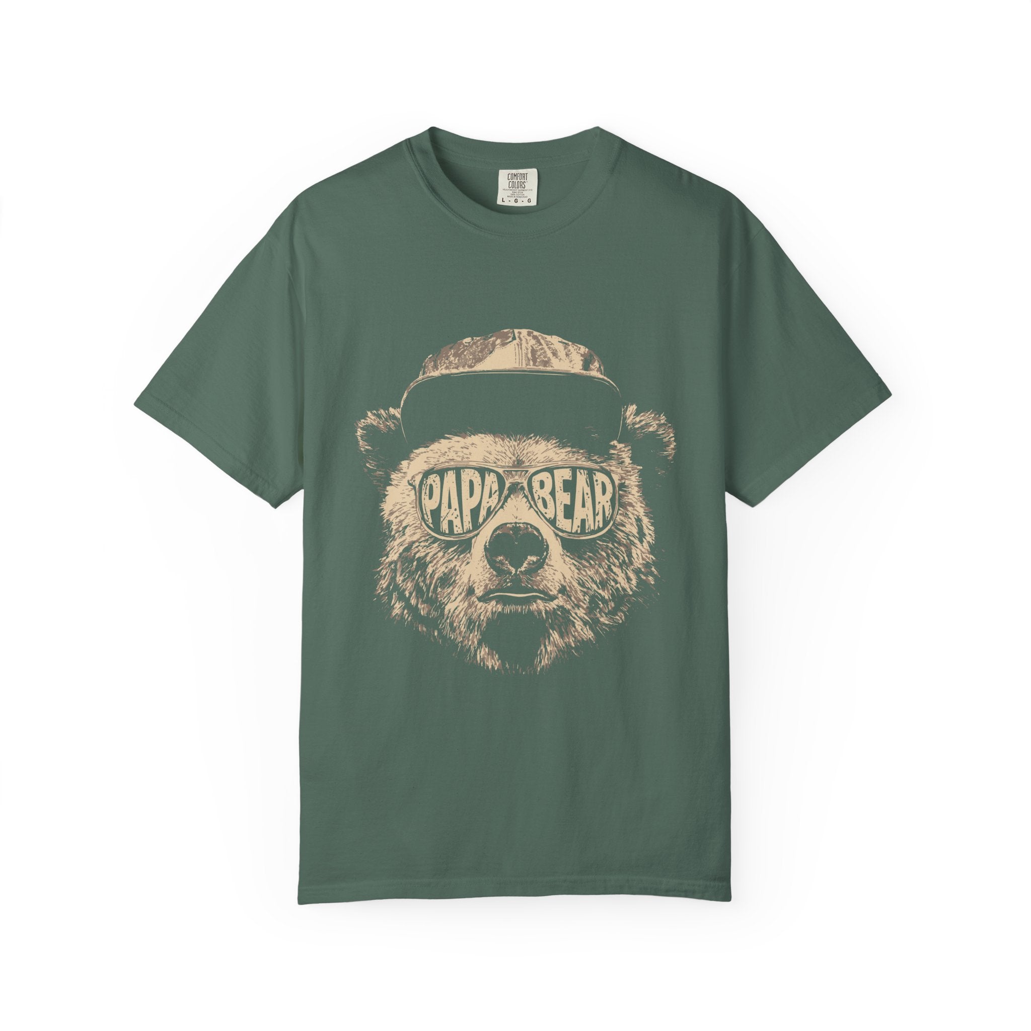 Papa Bear Graphic T-Shirt — Premium 100% Cotton