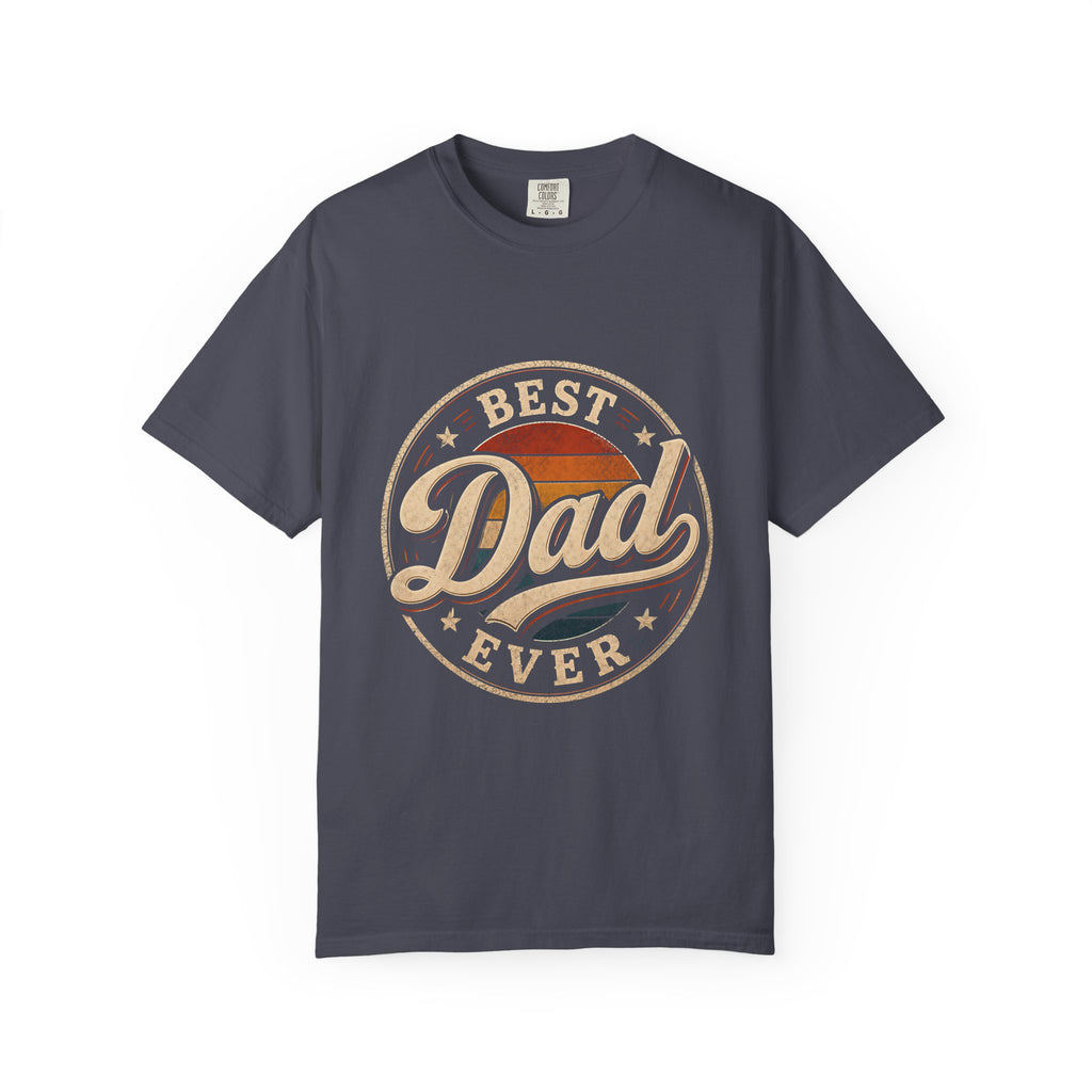 Best Dad Ever Retro T-Shirt — Premium 100% Vintage Dad Gift