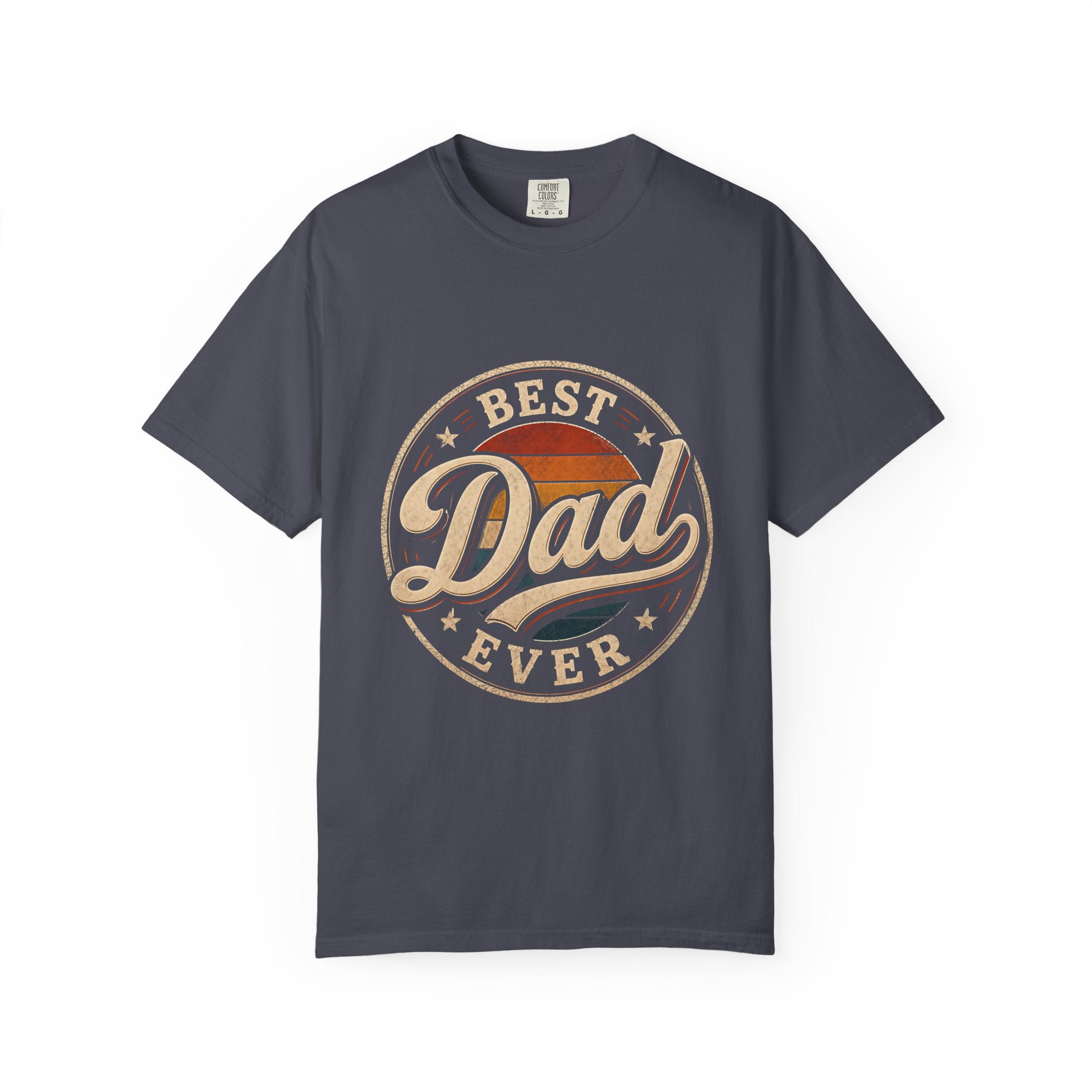 Best Dad Ever Retro T-Shirt — Premium 100% Vintage Dad Gift