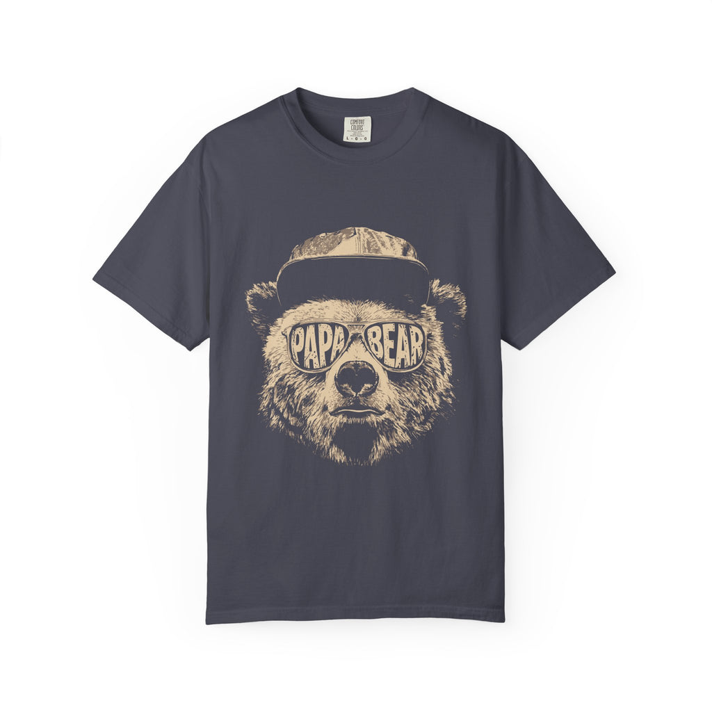Papa Bear Graphic T-Shirt — Premium 100% Cotton