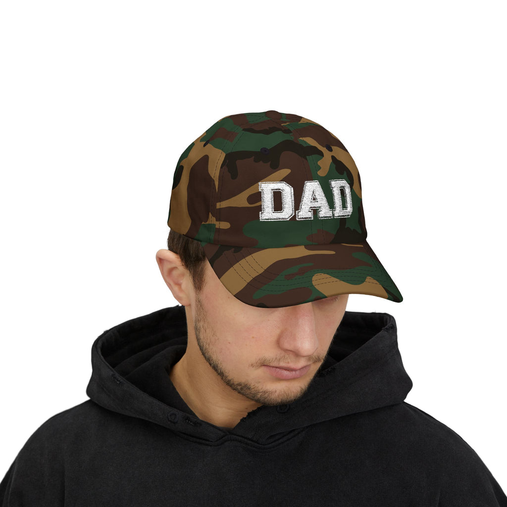 Customizable Varsity Font Cap — Embroidered Baseball Hat