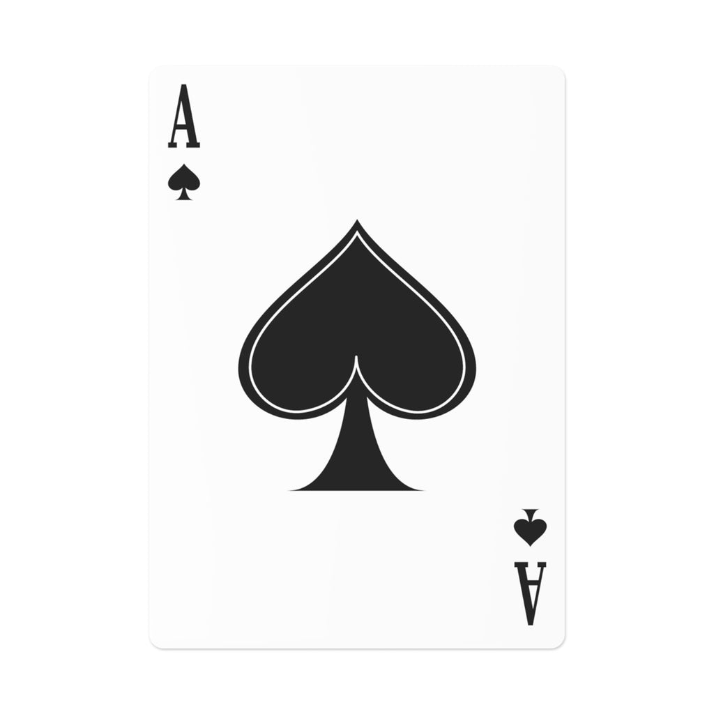 Father & Son Mountain Father's Day Poker Cards