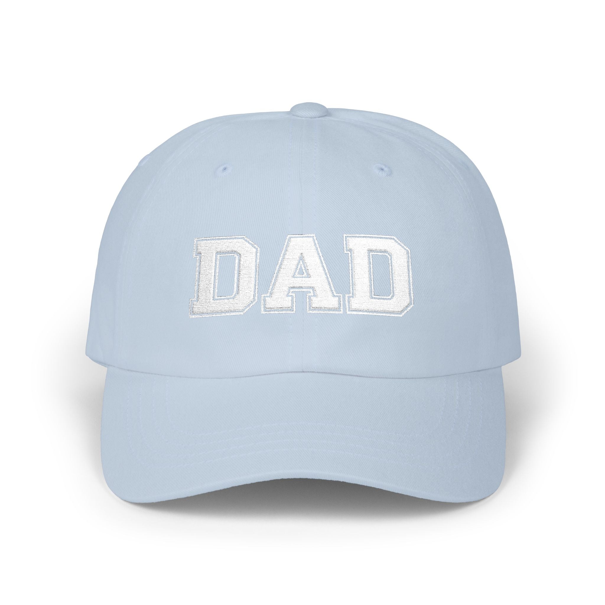 Customizable Varsity Font Cap — Embroidered Baseball Hat